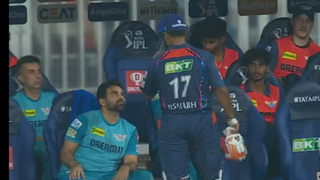 Rishabh Pant explodes in LSG dugout, has animated chat with Zaheer Khan; ‘I told you send me in early’: Suresh Raina