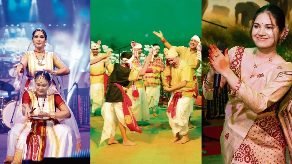 Rongali Bihu celebrations in Delhi’s CP: Husori Bihu dance, Richa Bharadwaj’s music pay tribute to Assam’s rich culture