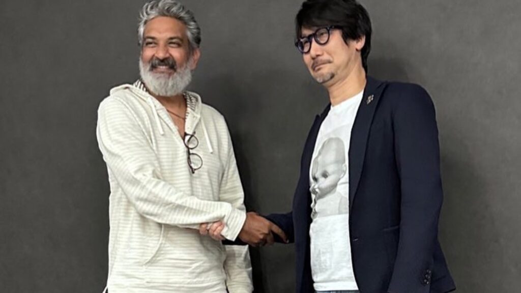 SS Rajamouli catches up with famed Japanese video game designer Hideo Kojima; fans wonder what’s up