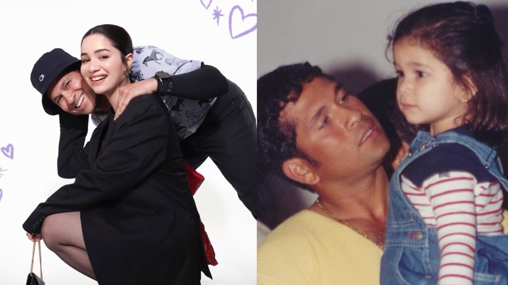 Sara Tendulkar shares adorable throwback photos on Sachin Tendulkar’s 52nd birthday