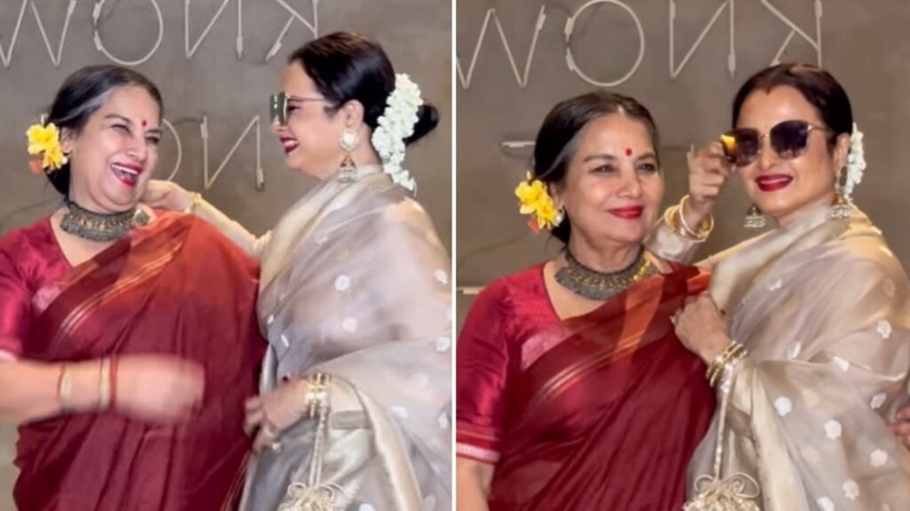 Shabana Azmi recalls how Rekha’s response to a fan request stunned her: ‘Aisa behave karna chahiye star ko’ | Bollywood