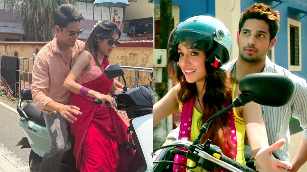 Sidharth Malhotra’s ‘passenger princess’ moment with ‘Param Sundari’ Janhvi Kapoor reminds fans of Shraddha Kapoor