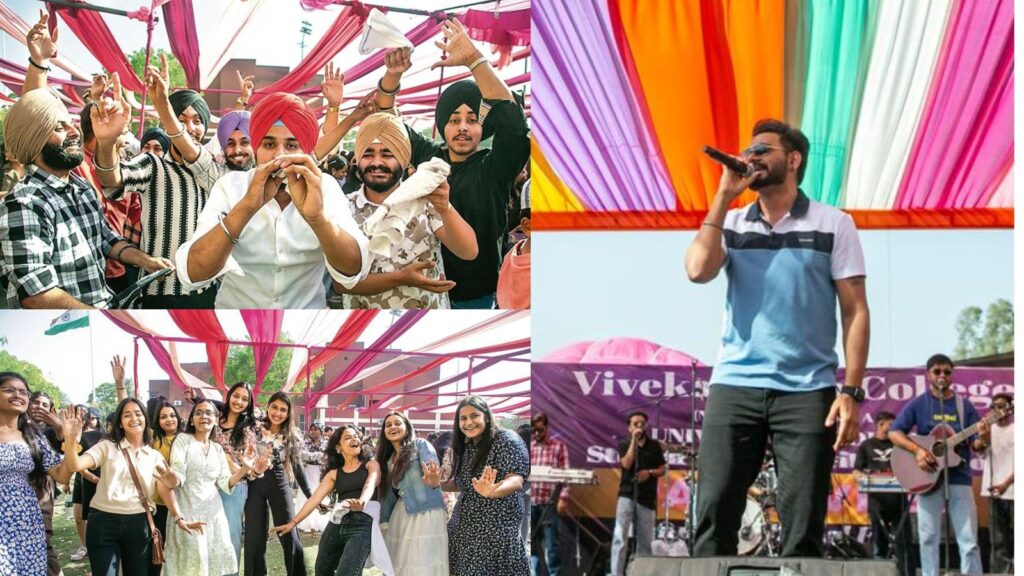 Singer Prabh Gill brings Punjabi tadka to Delhi University’s Vivekananda College fest