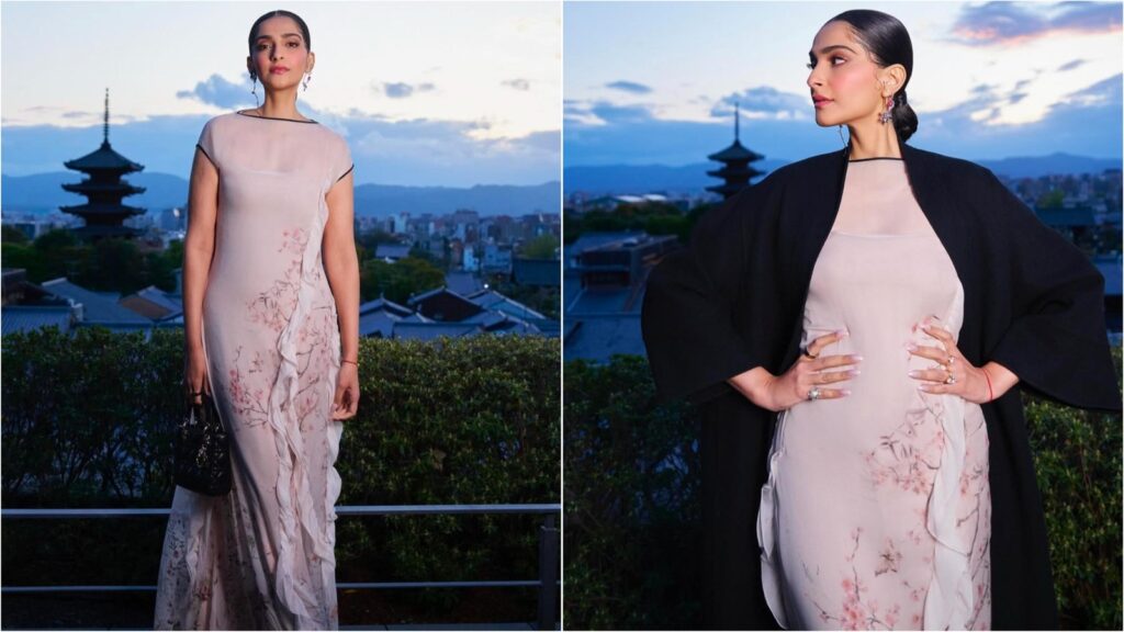 Sonam Kapoor’s Dior Fall Show 2025 look in Kyoto is a dreamy ode to Japan’s cherry blossoms. See pics | Fashion Trends