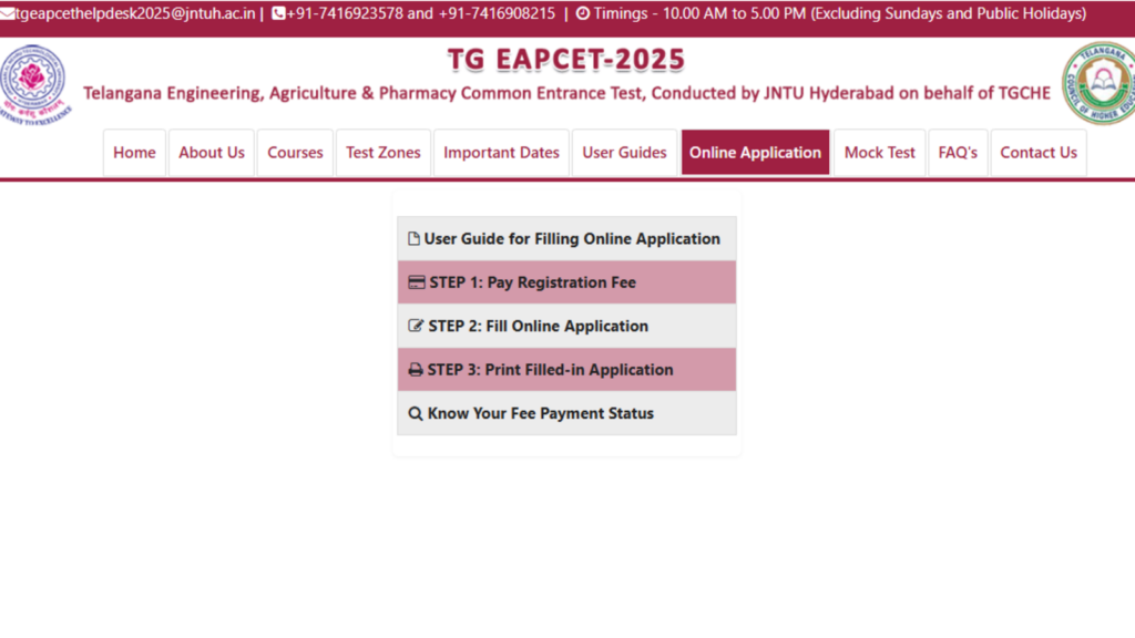 TS EAMCET 2025 registration without late fee ends today at eapcet.tgche.ac.in, link to apply and important dates | Competitive Exams