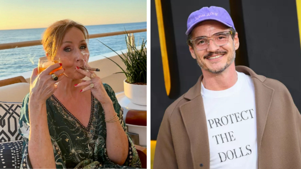 The Last of Us star Pedro Pascal tears into JK Rowling for anti-trans stance after viral cigar photo | Hollywood
