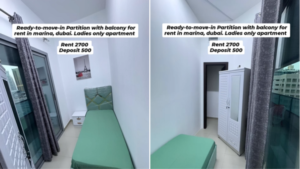 Tiny room on rent in Dubai for ₹62,000 stuns viewers: ‘Where’s the rest of it?’ | Trending