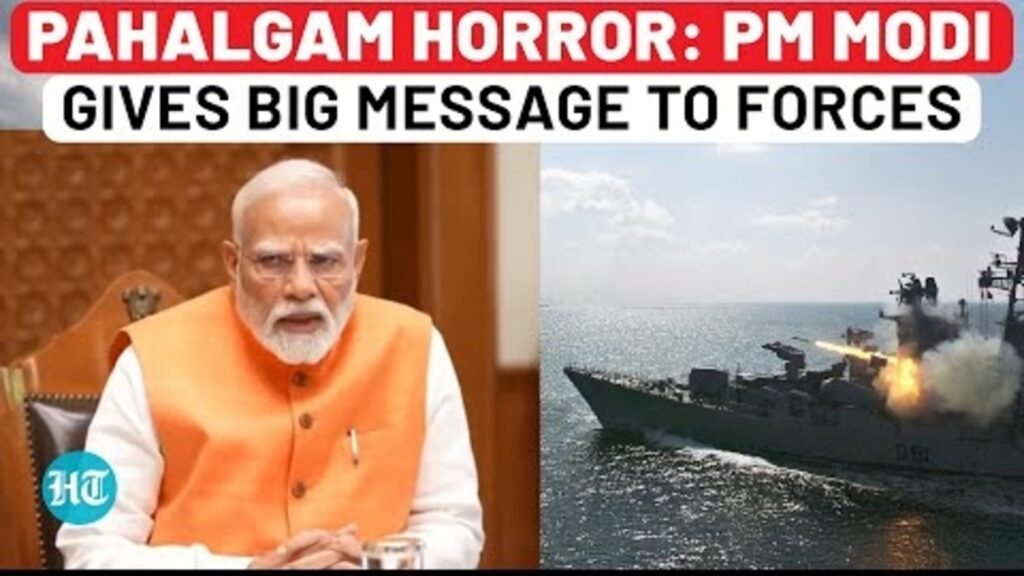 To avenge Pahalgam attack, PM Modi gives free hand to Indian armed forces