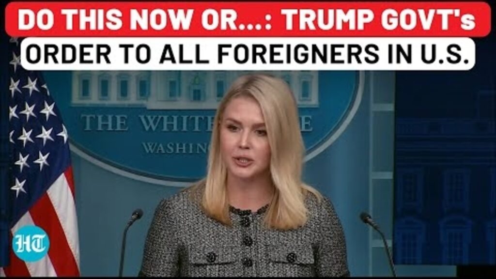 Today Is Last Day…: Trump Govt’s Final Warning To All Foreigners In USA, Not Just Illegal Migrants