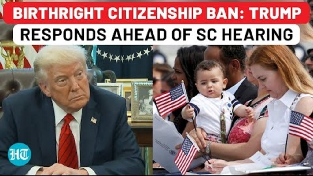 Trump Breaks Silence As U.S. Supreme Court Set To Hear Birthright Citizenship Ban; ‘It’s All About…’
