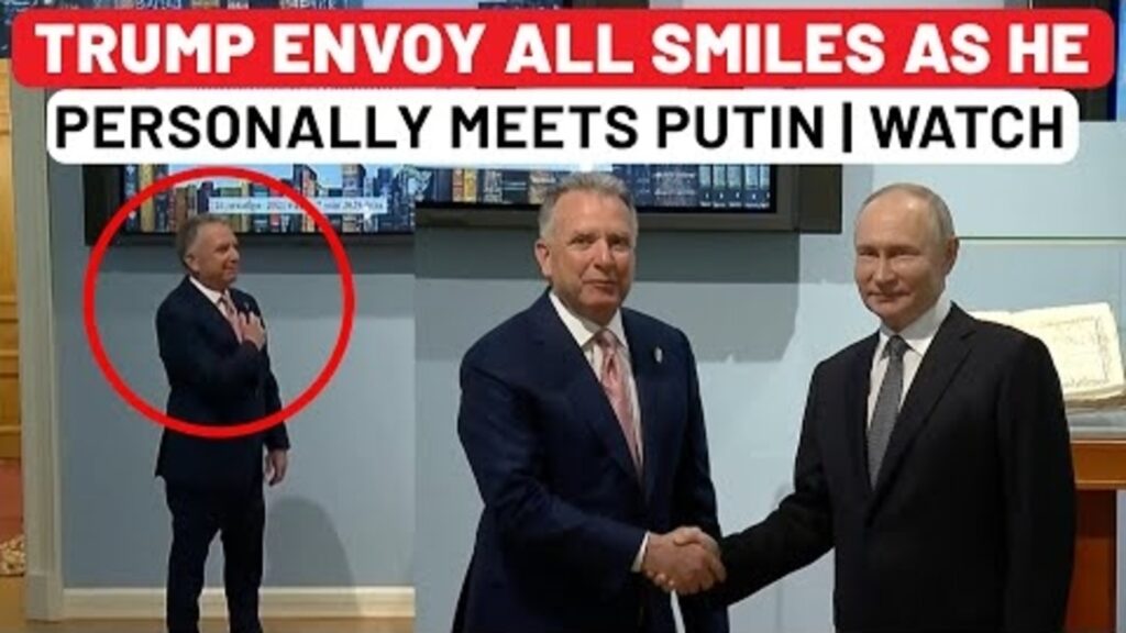 Trump Envoy Brings His Message For Putin To Russia? Big Meet After Kremlin Launches New Offensive