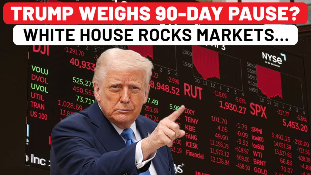Trump considers 90-day tariff pause for India, Europe? White House’s bombshell as market turns red