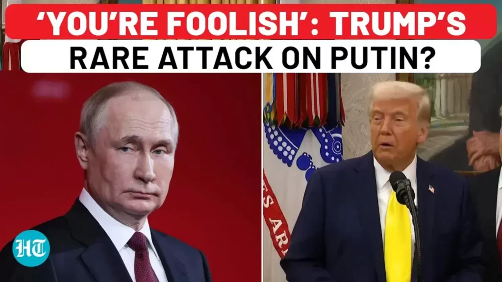 Trump loses cool after reporter asks if Putin playing games with him: ‘If they make it difficult…’