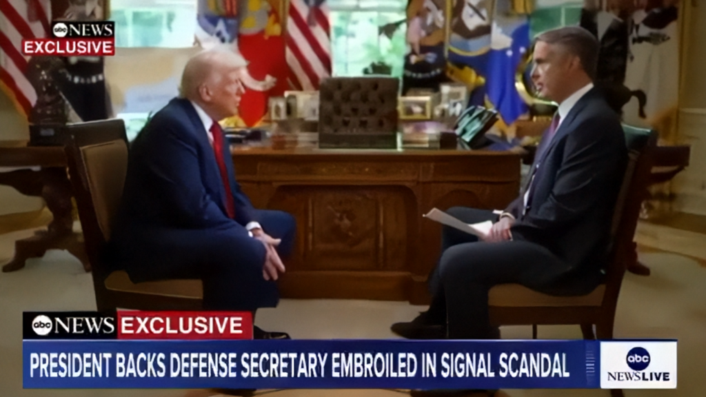 Trump ‘doesn’t have 100% confidence’ in Pete Hegseth? ABC interview to shed light