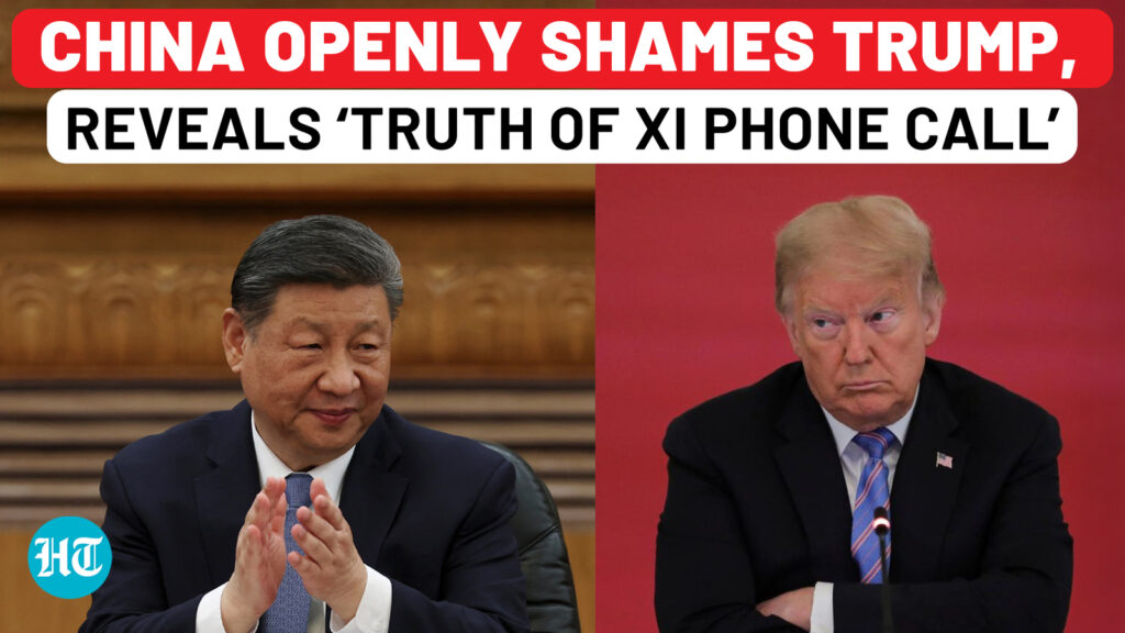 Trump’s China tariff deal narrative busted by China? Beijing openly rejects US’ Xi phone call claim