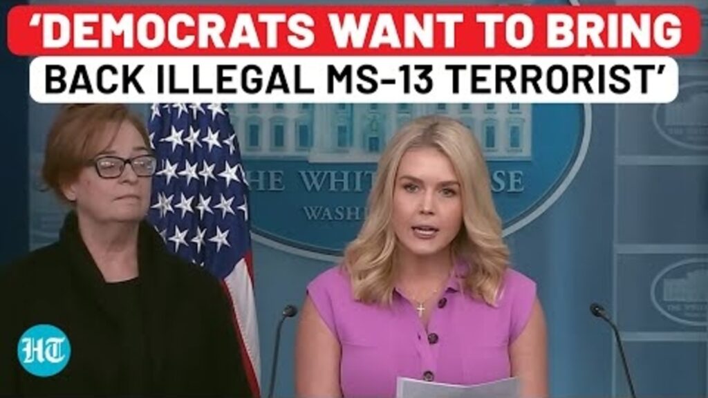Trump’s Spokeswoman Karoline Leavitt Lashes Out At Democrats In Fiery Presser With ‘Special Guest’