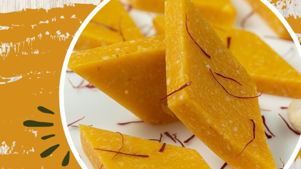 Turn your Friday night bash into a royal feast with this luxurious Kesariya Kaju Katli recipe
