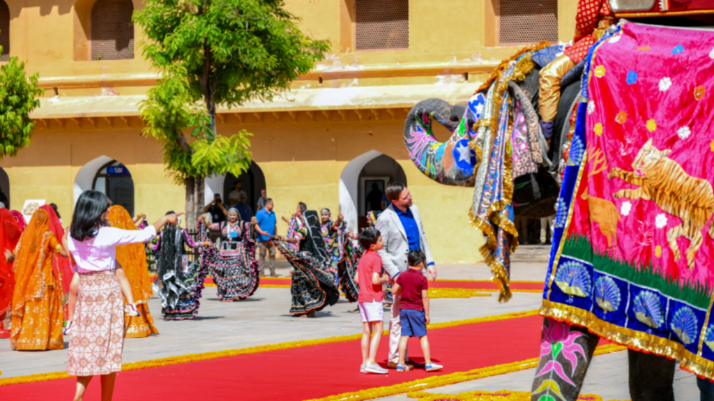 US vice president JD Vance, wife Usha and kids visit Jaipur’s iconic Amber Fort | Pics