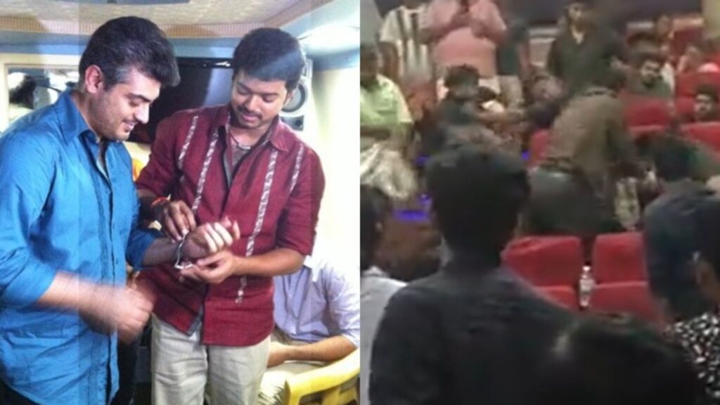 Vijay and Ajith Kumar’s fans beat each other up at Good Bad Ugly screening in Kerala. Here’s why