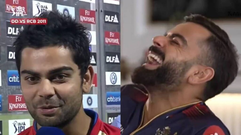 Virat Kohli embarrassed as he watches footage of his younger self pass comment on Chris Gayle: ‘Ghalat fehmi dekh lo…’