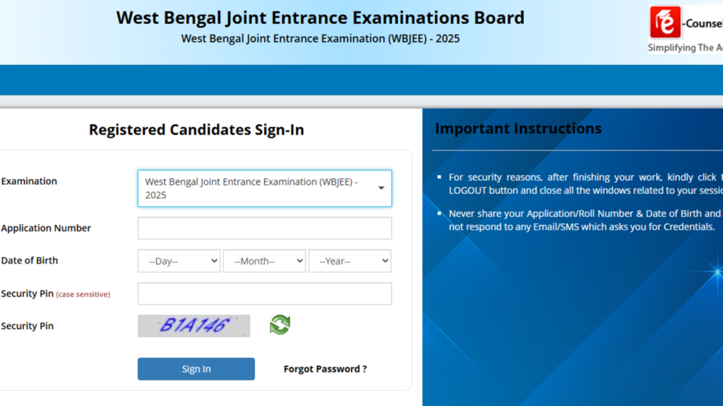 WBJEE Admit Card 2025 out at wbjeeb.nic.in, direct link to download here | Competitive Exams