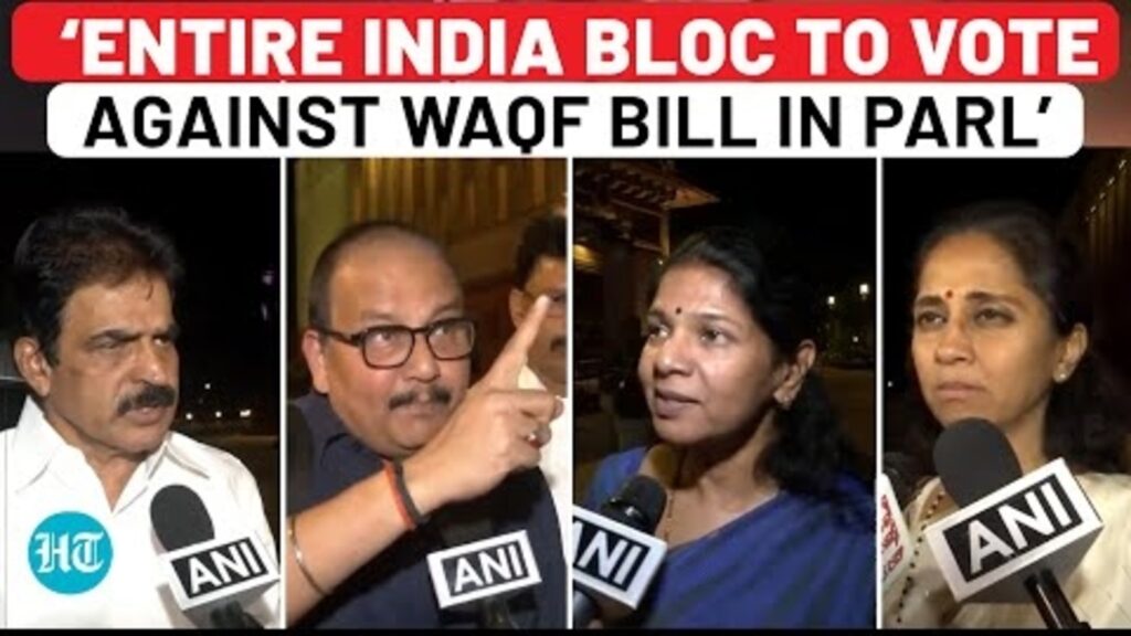Waqf Bill Unites Entire INDIA Bloc Against BJP; Big Announcement Ahead Of Possible Vote In Lok Sabha