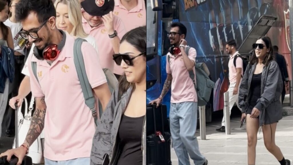 Watch: Yuzvendra Chahal’s joined by RJ Mahvash on PBKS’ team bus as netizens are convinced they are dating