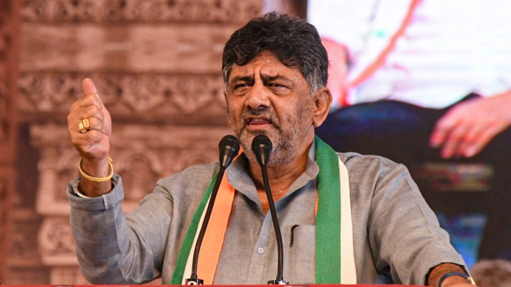 ‘We have to safeguard Indian industry’: Karnataka Dy CM DK Shivakumar on share market | Bengaluru