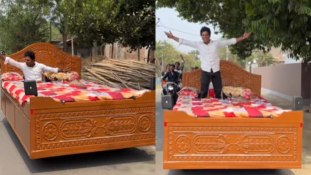 West Bengal man creates fully functional ‘bed car’, rides like a pro: ‘Sleep, drive, repeat’ | Trending