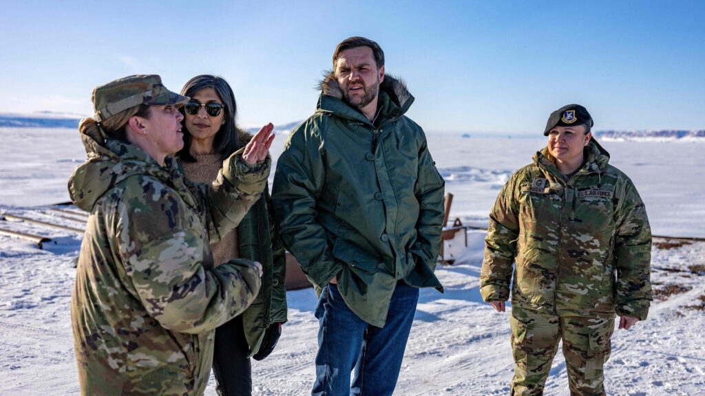 When ‘ousted’ US Space Force base commander posed happily with JD and Usha Vance in Greenland: See pics