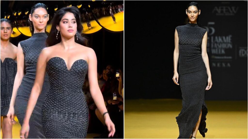 Who is Tamanna Katoch? The model who outshone Janhvi Kapoor with her fierce walk at Lakmé Fashion Week | Fashion Trends