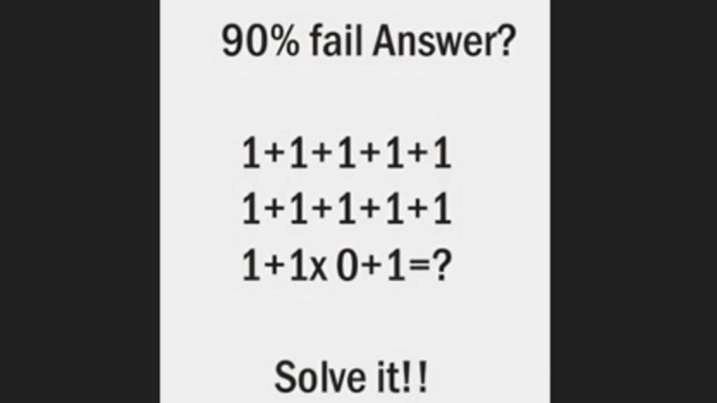 You’ll need serious brainpower to crack this tricky maths puzzle. Can you solve it? | Trending
