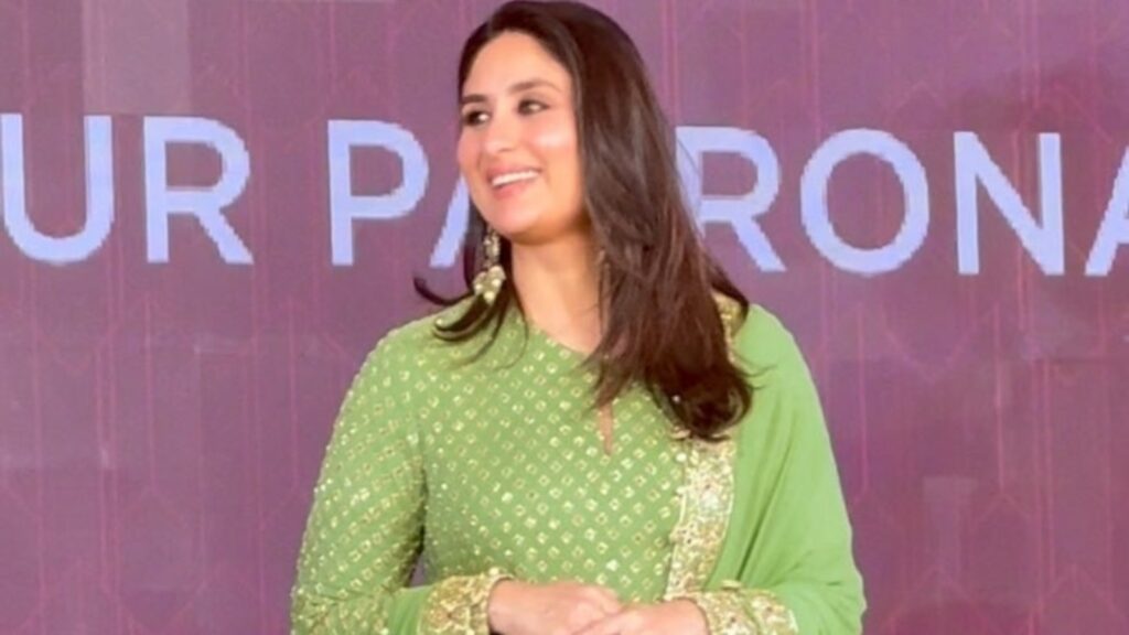 ‘Kohinoor of India’ Kareena Kapoor shines in a sequin suit and eye-catching earrings, fans can’t take their eyes off | Fashion Trends