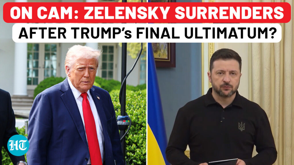 ‘Ukraine is ready for…’: Zelensky surrenders after Trump final ultimatum? Shocking admission on cam