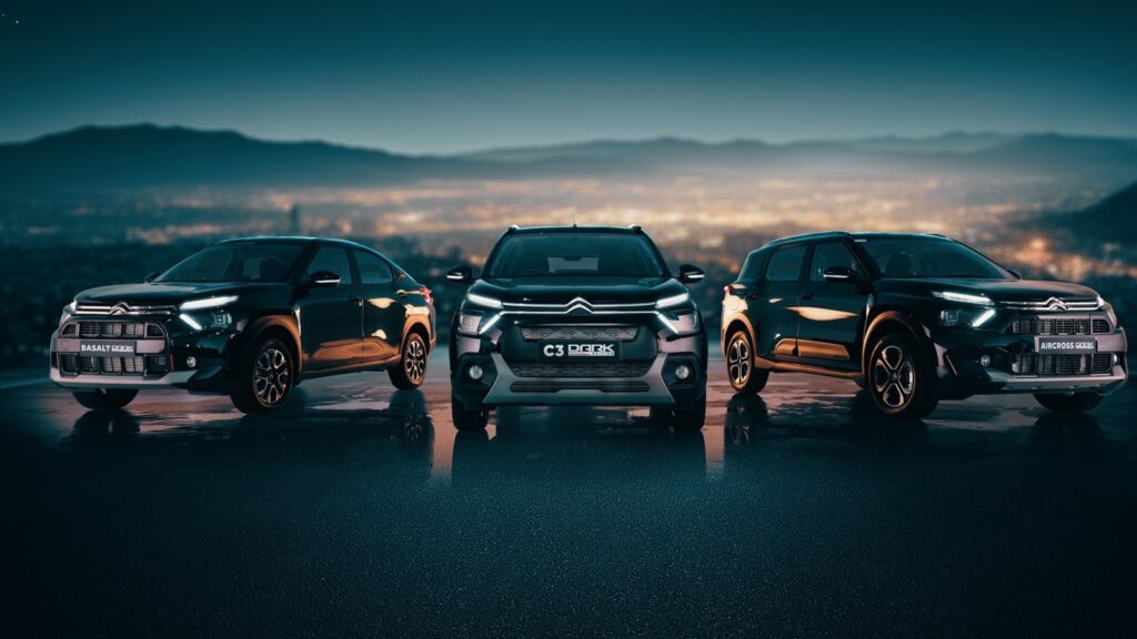 ⁠Citroen C3, Aircross and Basalt Dark Editions launched, prices start at ₹8.38 lakh