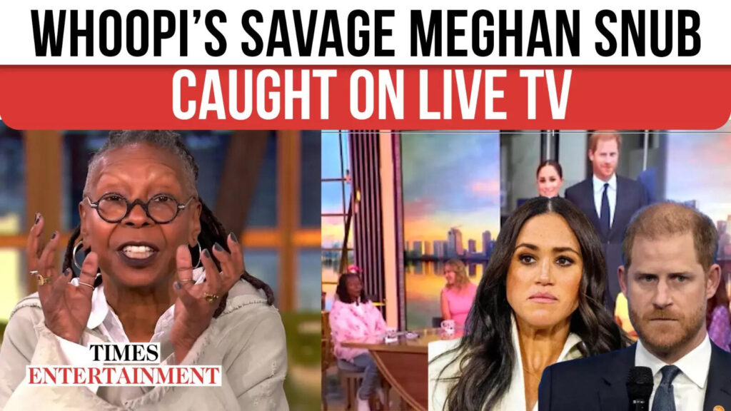 Whoopi Goldberg SHADES Meghan Markle Live On Air, Pretends To SLEEP Mid-Discussion | WATCH