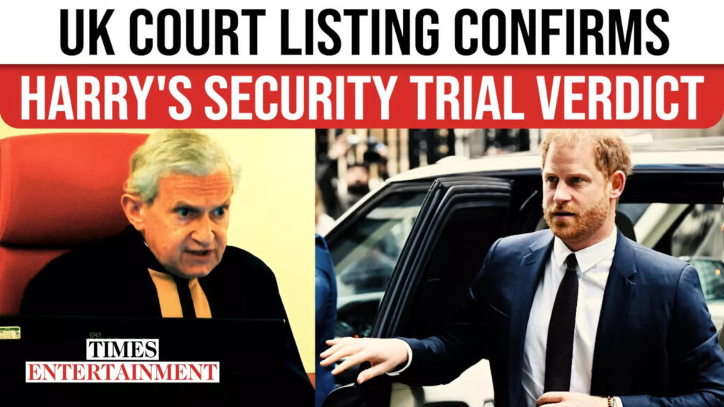 Prince Harry's Security Case Verdict Listed In UK Court, Judgment Day For Sussex