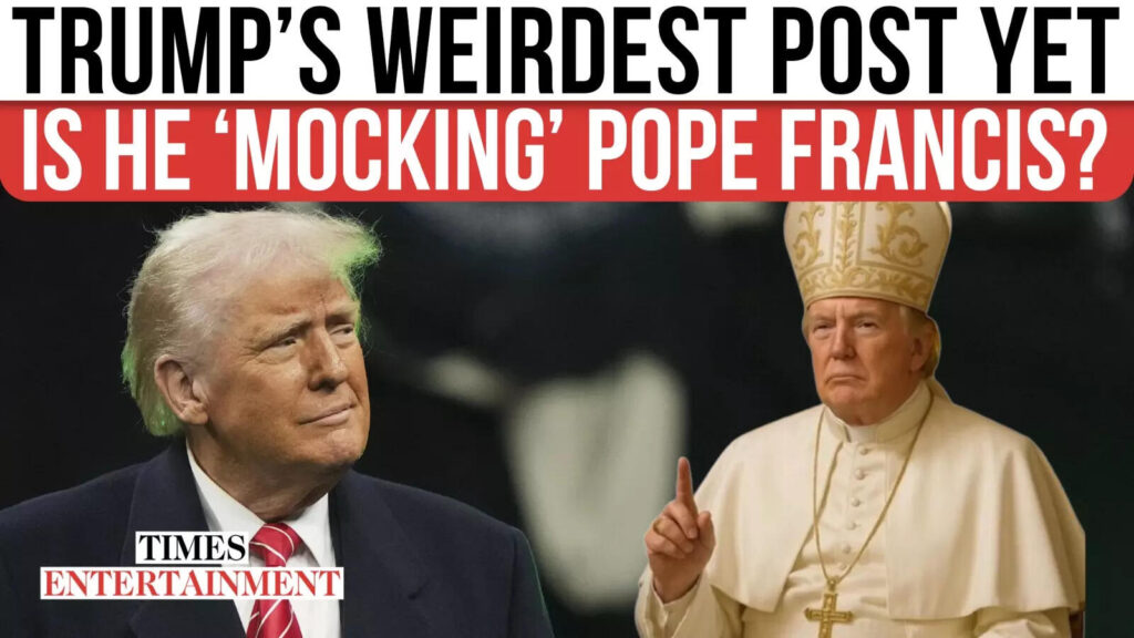 Trump’s Bizarre AI Pope Post BLOWS UP Online, Is He Mocking the Late Francis?
