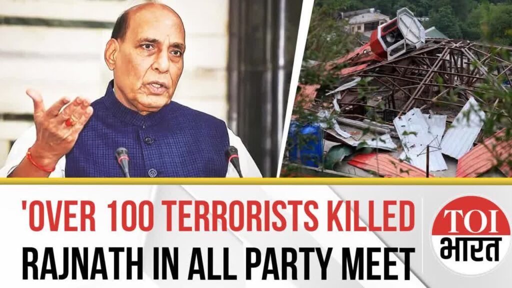 Rajnath Singh Reveals Exact Number Of Terrorists Killed In Pak