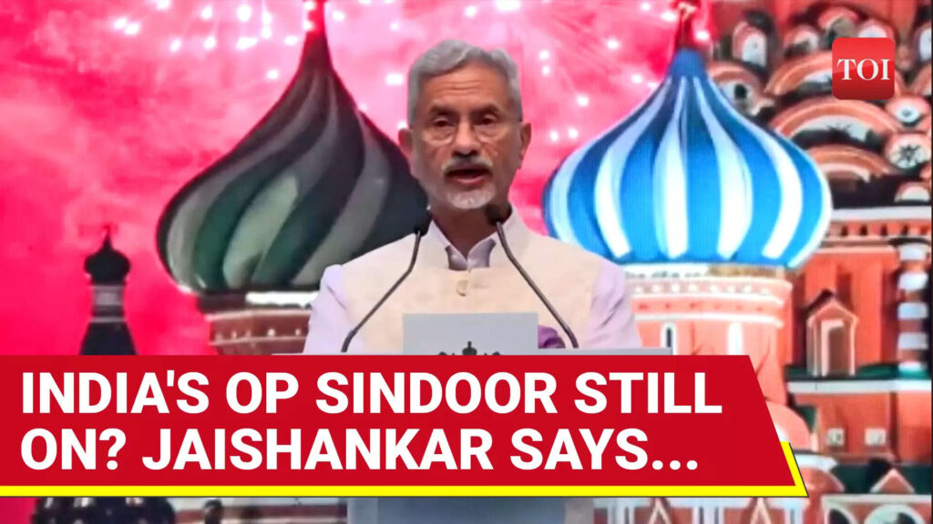 Jaishankar DESTROYS Pak From Russian Embassy; Confirms ‘India’s Resolute Response Underway’