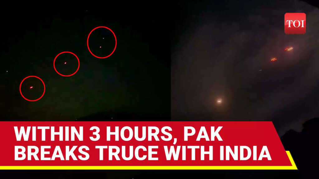 India BLOWS UP Pakistani Drones; Loud Explosions Rock Jammu, Srinagar