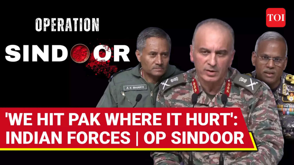 Op Sindoor: Indian Military Shares VISUAL PROOF Of Pak Air Bases Hit By Cruise Missiles