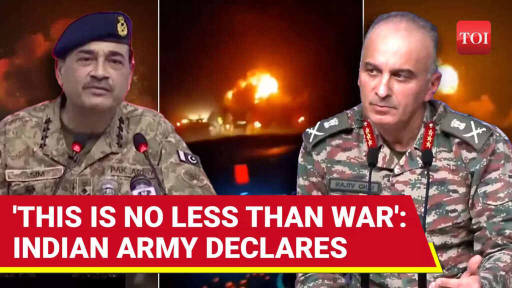 Indian Army’s ‘WAR DECLARATION,’ Lambasts Pak Army For Acting Like Terrorists At LoC