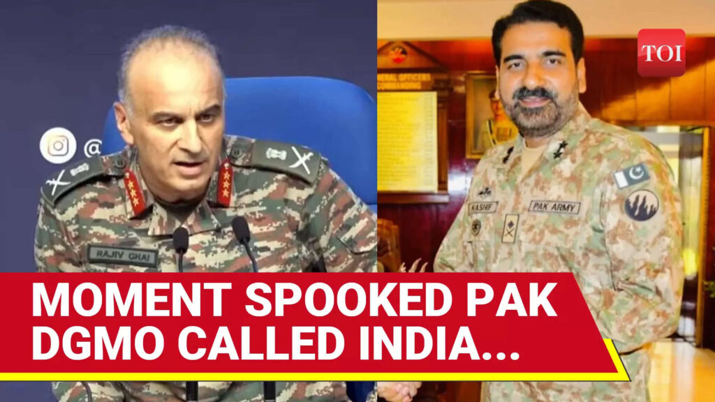 Pak Caught Red-handed: 'Their DGMO Called Us Fearing Retaliation' | Indian Army's Big Reveal