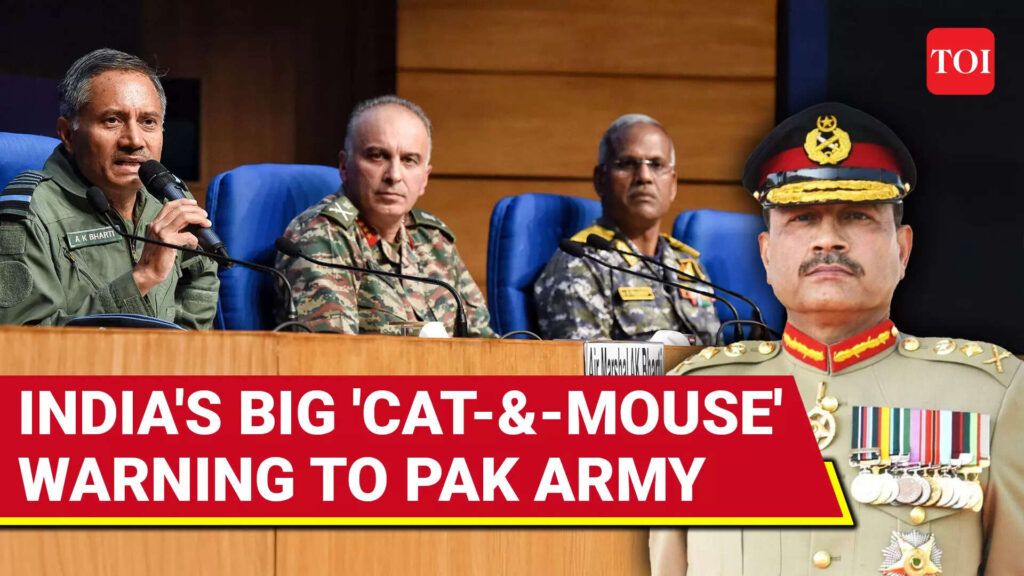 Indian Armed Forces Warn Pak Against Future War: ‘Ahead Of You In Cat-And-Mouse Game’