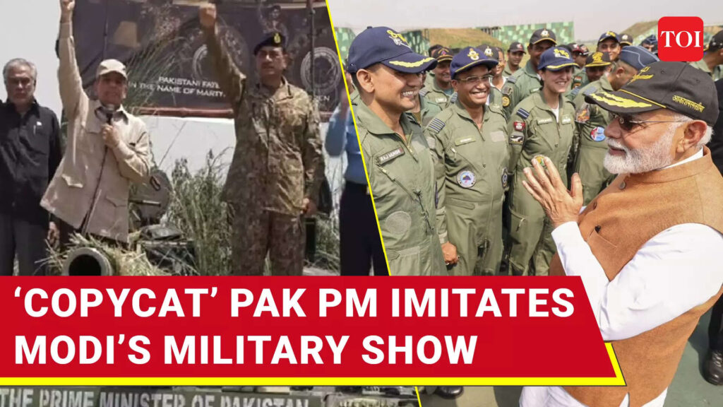 Pak PM Imitates India’s Modi After Adampur Base Propaganda Crushed
