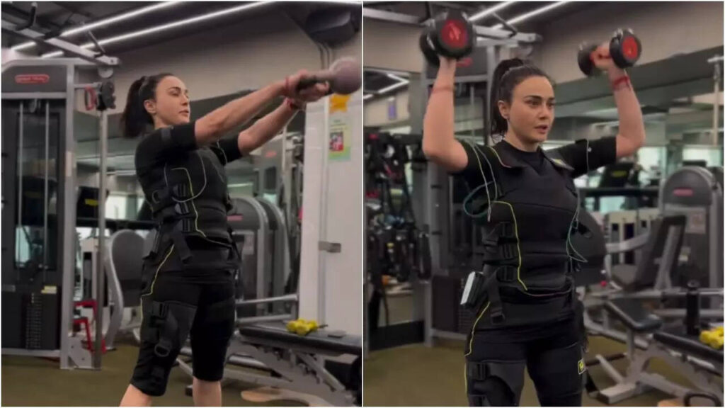 It’s pretty, it’s perfect; it’s Preity Zinta’s fitness mantra