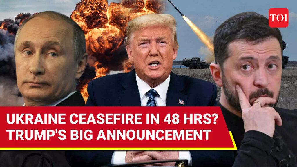 Trump Makes Big Ukraine Ceasefire Announcement; Putin To Meet Zelensky Finally Over Mega Deal?