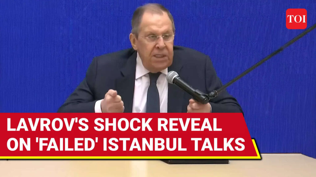 FULL: Lavrov's Huge Announcement Ahead Of Trump-Putin Call; Reveals Why Istanbul Talks 'Failed'