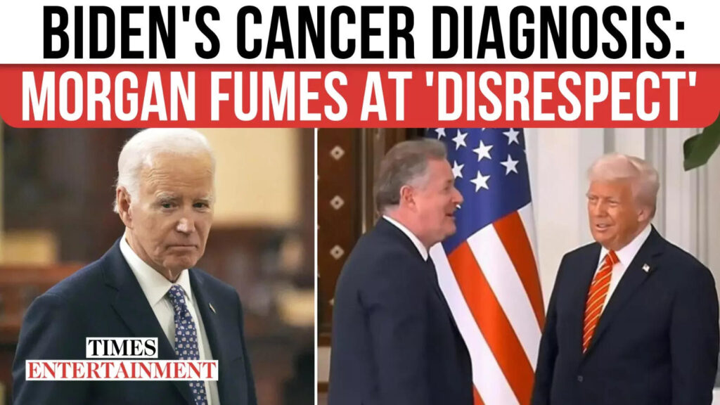 Piers Morgan Fumes, Calls Out Trolls After Biden’s Cancer Diagnosis Spirals ‘Celebration’
